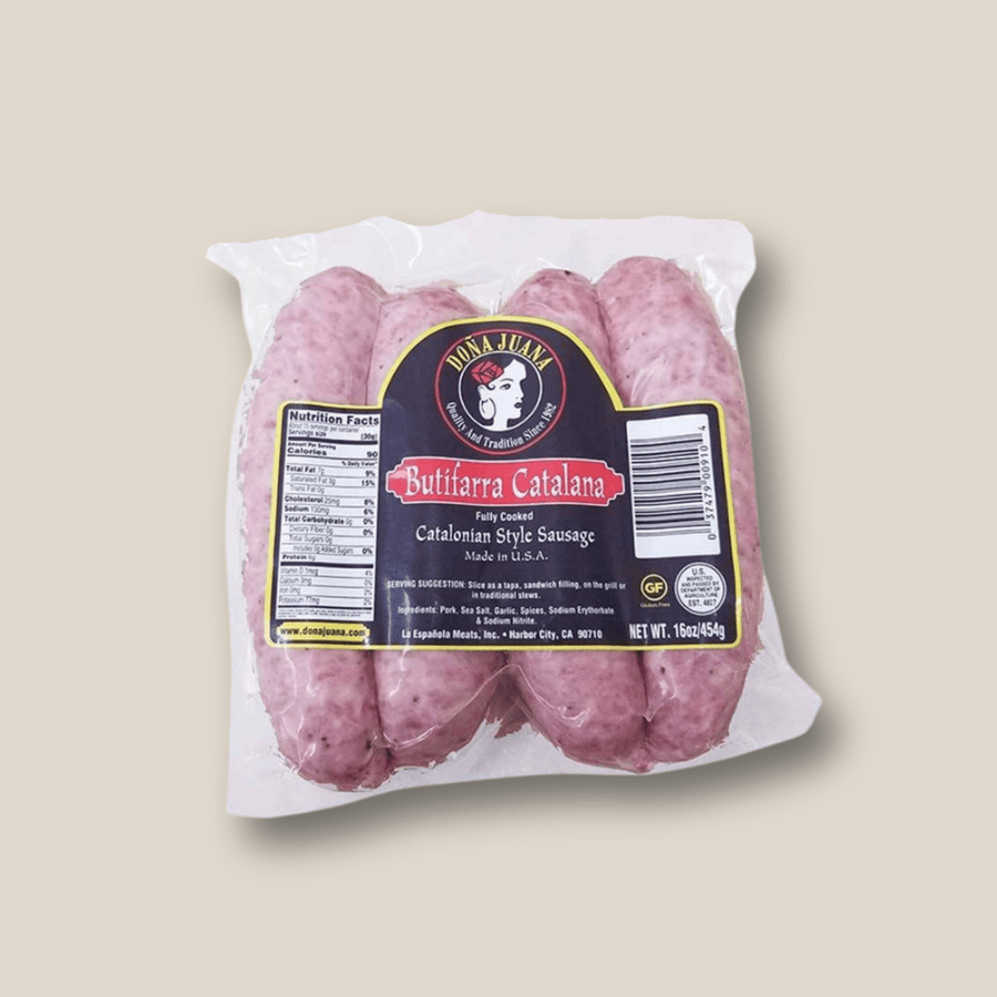Dona Juana Butifarra Catalana, 1 lb - The Spanish Table