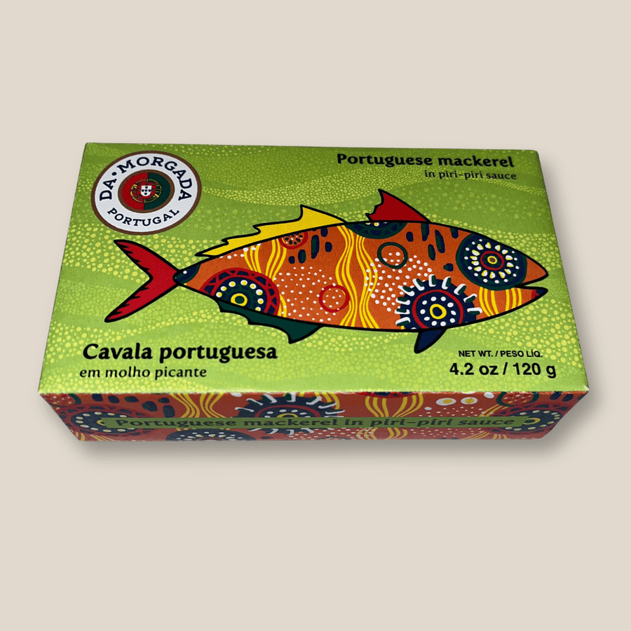 Da Morgada Mackerel In Piri Piri Sauce, 120Gr/ 4.2 Oz Tin - The Spanish Table