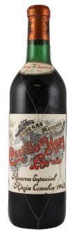 Marques De Murrieta Castillo Ygay Reserva Especial Rioja 1942 - The Spanish Table