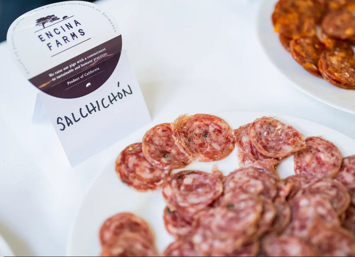Encina Farms Spanish Style Salchichon (raised and cured in CA) - The Spanish Table