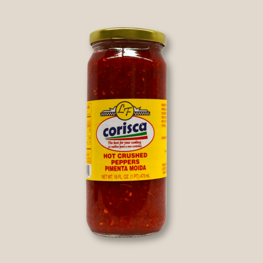 Corisca Hot Crushed Peppers (Pimenta Moida) 16 fl oz - The Spanish Table