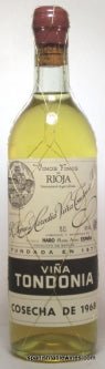 Lopez De Heredia Vina Tondonia Blanco Gran Reserva Rioja 1968 - The Spanish Table