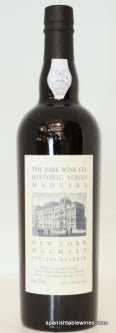 New York Malmsey Madeira Rare Wine Co Historic Series - The Spanish Table