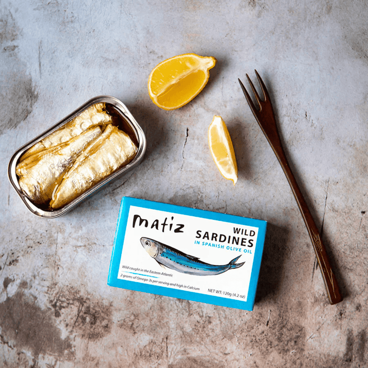 Matiz Sardines In Olive Oil 120g (4.2 oz) - The Spanish Table