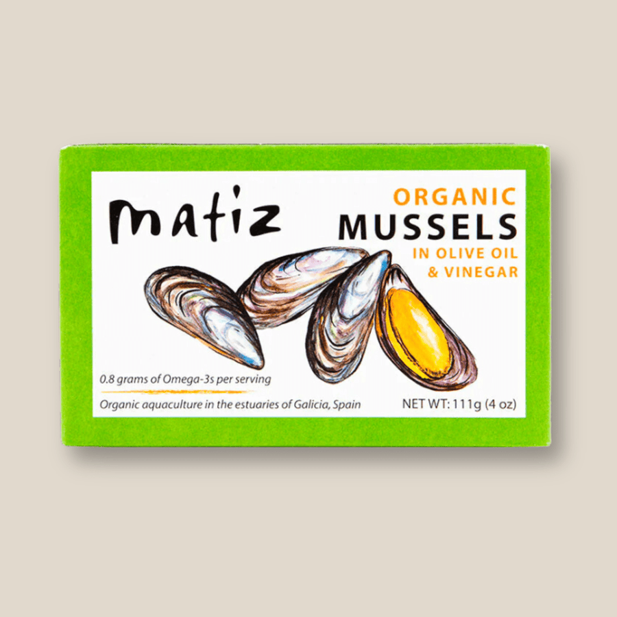 Matiz Mussels In Olive Oil And Vinegar - The Spanish Table