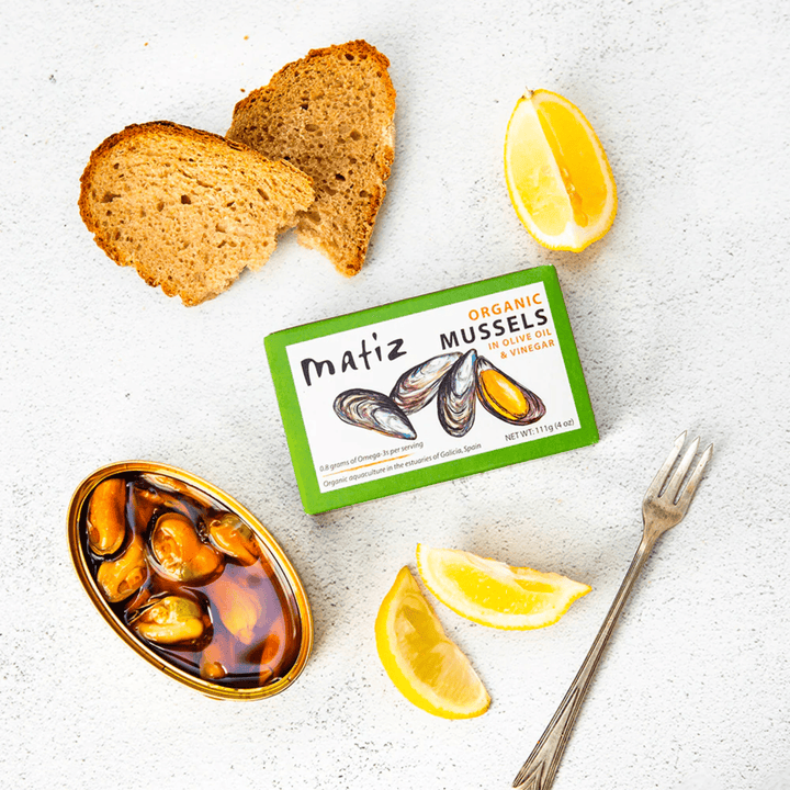 Matiz Mussels In Olive Oil And Vinegar - The Spanish Table