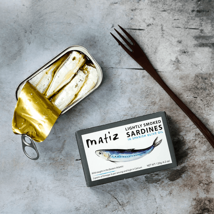 Matiz Lightly Smoked Sardines In Olive Oil 120g (4.2 oz) - The Spanish Table