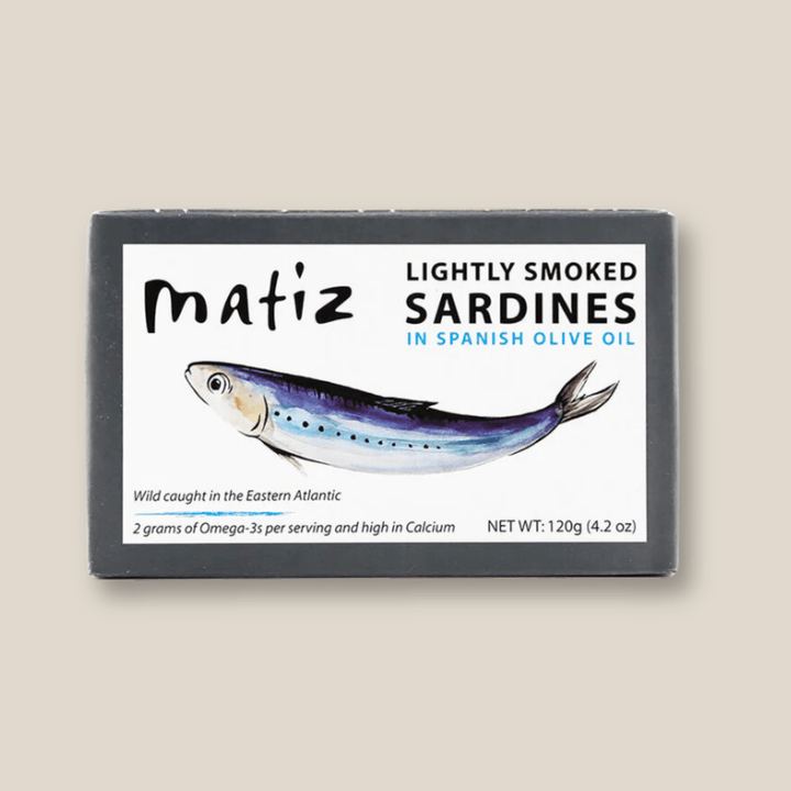 Matiz Lightly Smoked Sardines In Olive Oil 120g (4.2 oz) - The Spanish Table