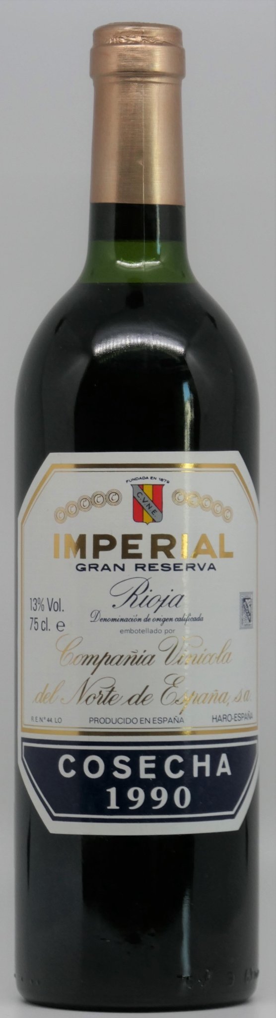 Cune (CVNE) Imperial Gran Reserva Rioja 1990 - The Spanish Table