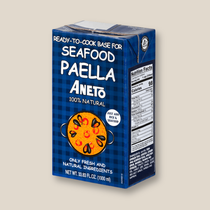 Aneto Cooking Base For Seafood Paella (Caldo Paella Marinera) - The Spanish Table