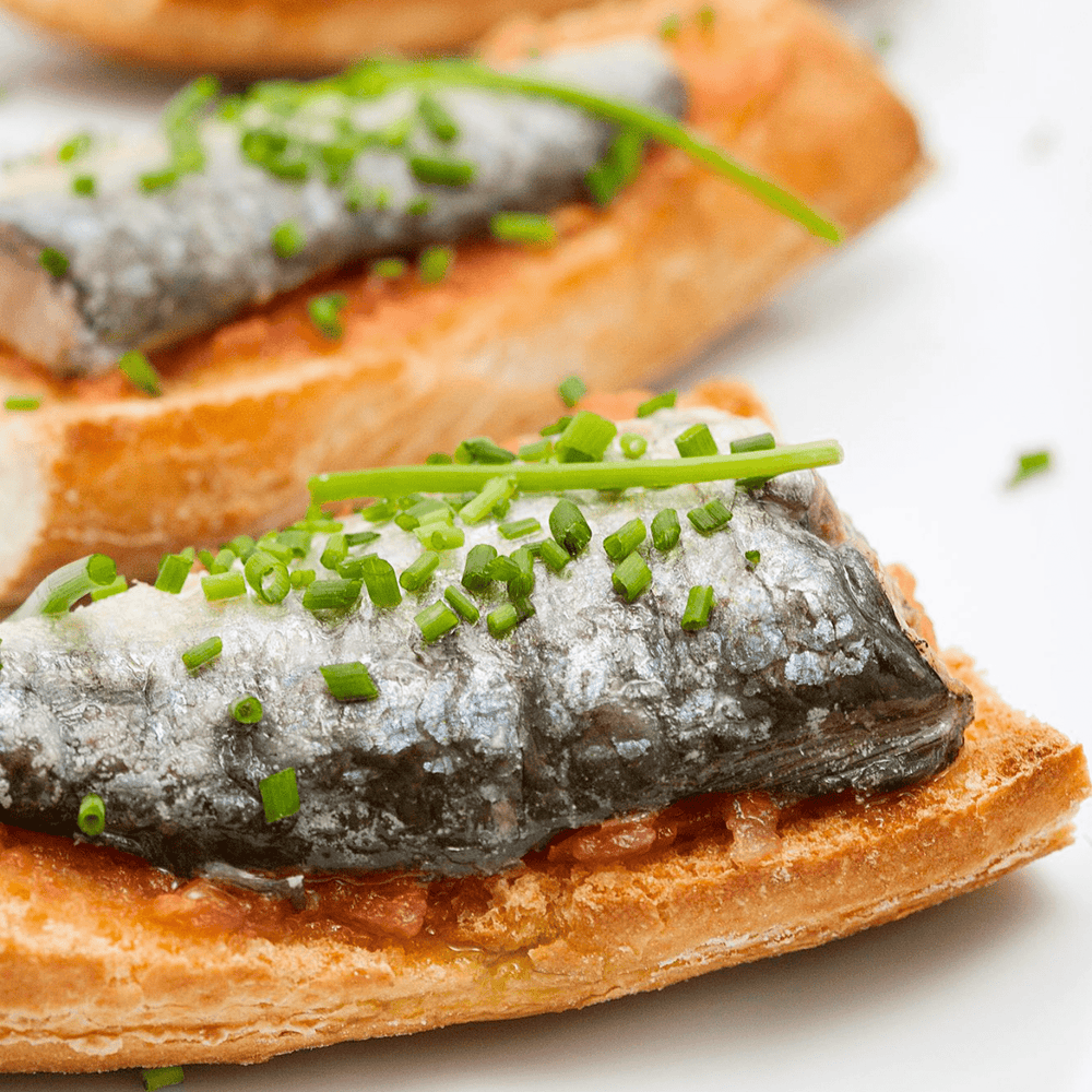 Ortiz Sardines In Olive Oil, Jar - The Spanish Table