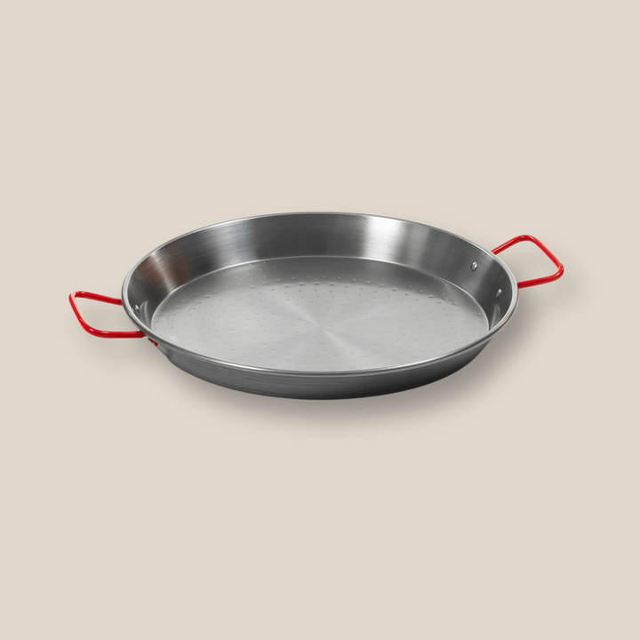 8 Serving Carbon Steel Paella Pan 38Cm/15In - The Spanish Table