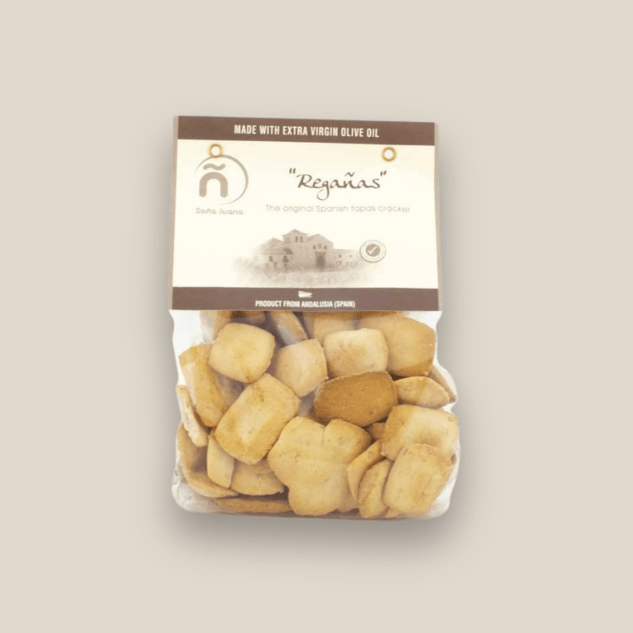 Dona Juana Regañas Traditional Olive Oil & Sesame Cracker, 8.8 Oz./250 G - The Spanish Table