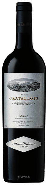 Alvaro Palacios Vi De Vila Gratallops Priorat 2018 - The Spanish Table