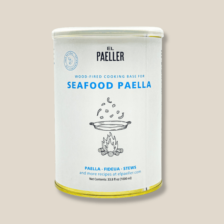El Paeller Seafood Paella Broth, 1 liter Can - The Spanish Table