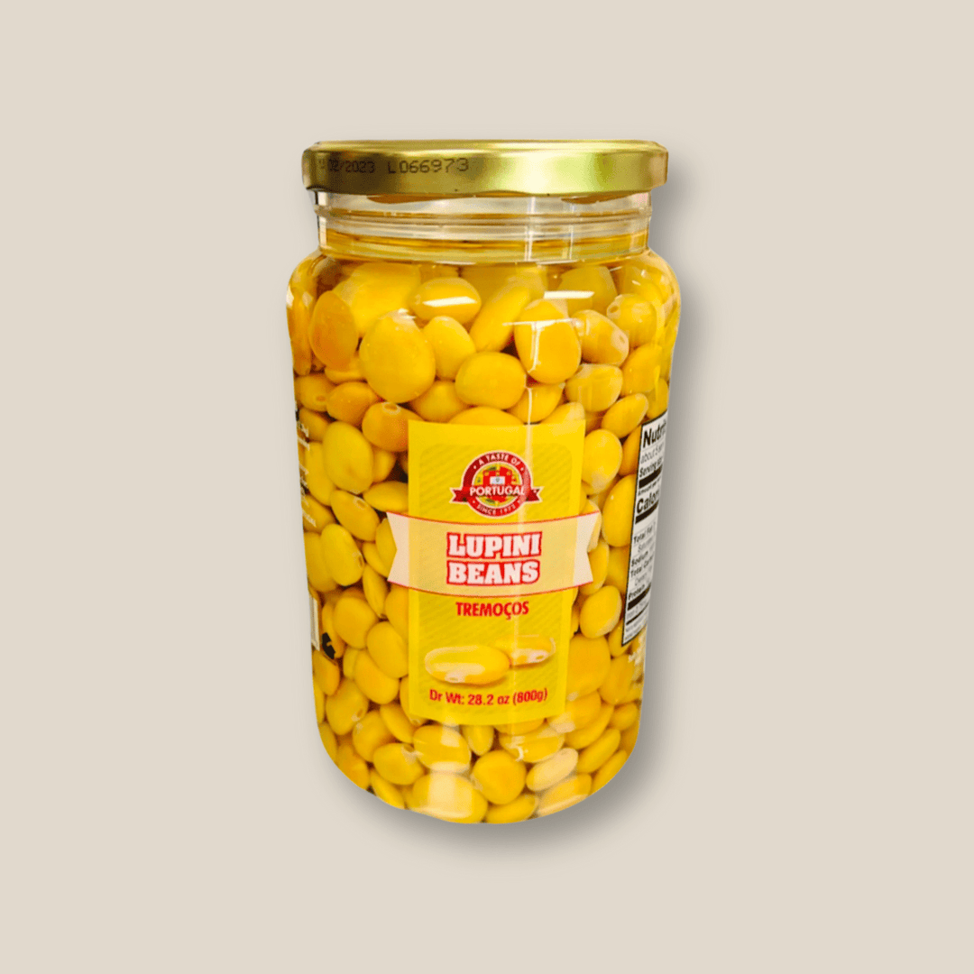 Taste Of Portugal Cooked Lupini Beans In Brine, Plain - The Spanish Table