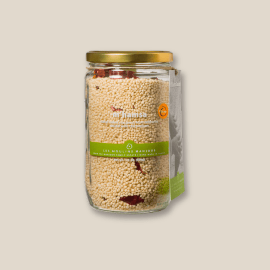 Mahjoub M'Hamsa Hand-Rolled Couscous W/ Red Pepper, 500 gr - The Spanish Table