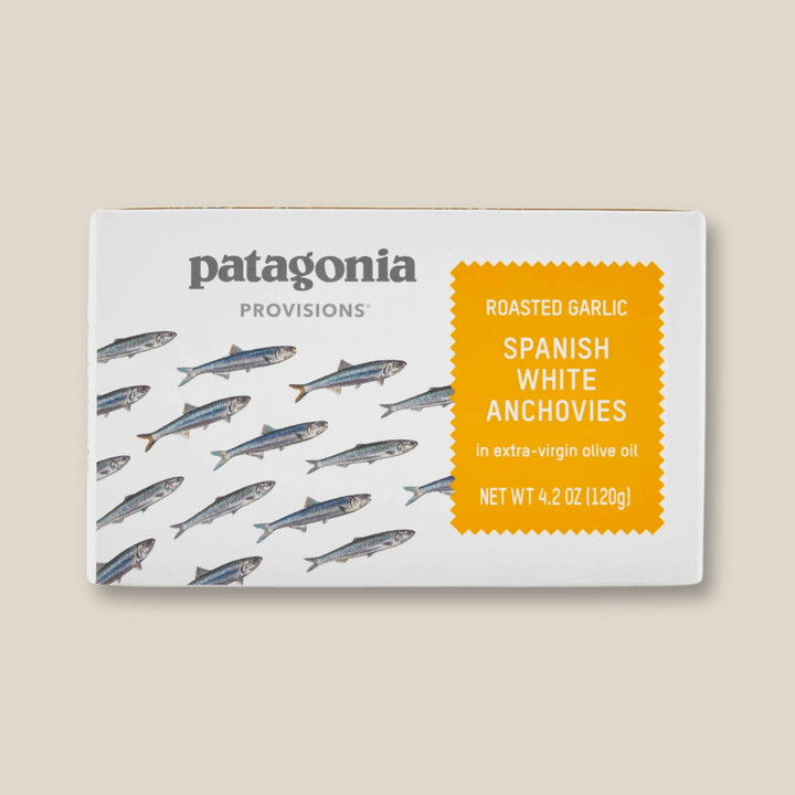 Patagonia Spanish White Anchovies with Roasted Garlic - The Spanish Table