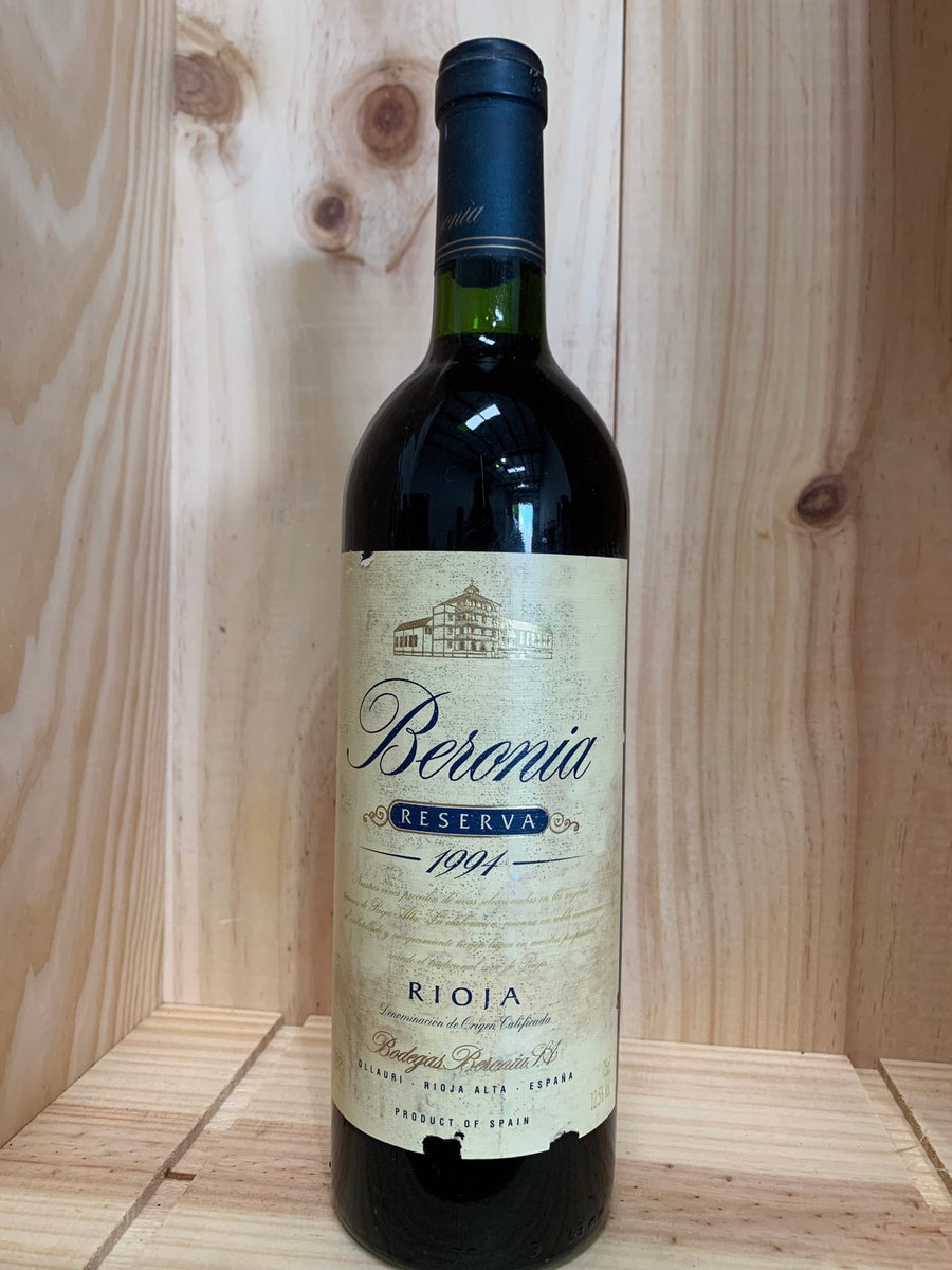 Beronia 1995 Reserva Rioja - The Spanish Table