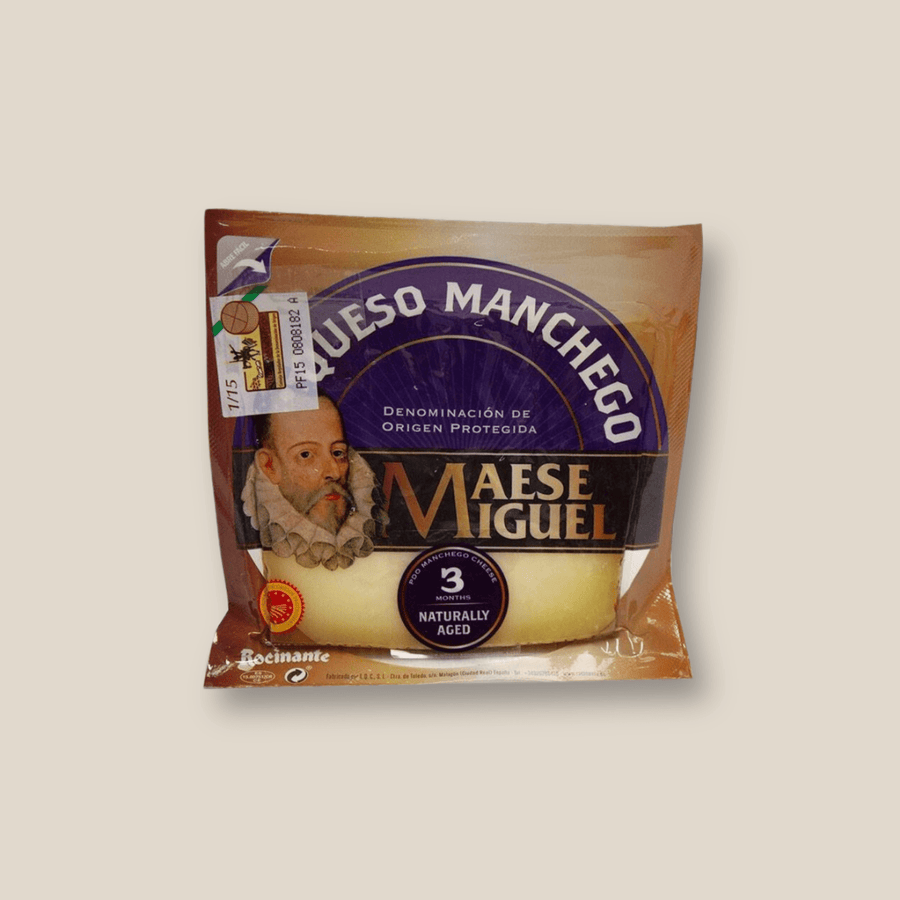 3 Month Manchego Cheese, 6oz Pre-Pack - The Spanish Table