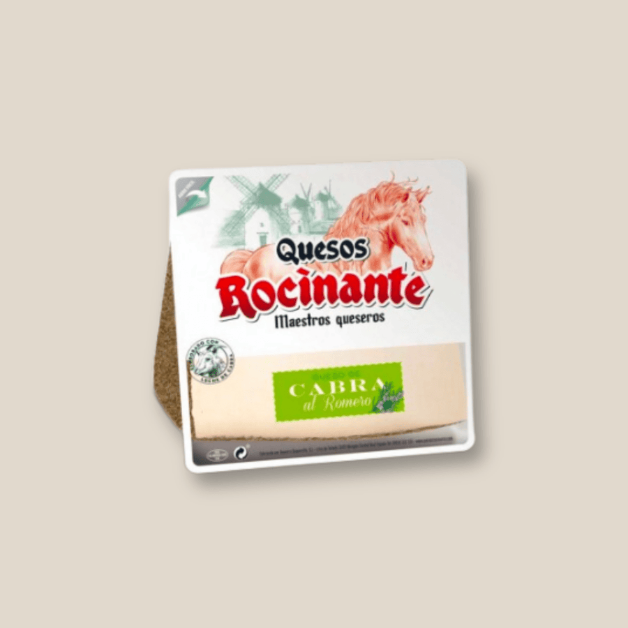 Rocinante Goat's Milk Cheese w/ Rosemary, pre-pack 6 oz - The Spanish Table