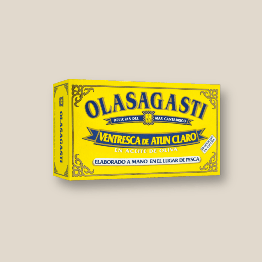 Olasagasti Ventresca de Atun Claro (Yellow Fin Tuna Belly)120g - The Spanish Table