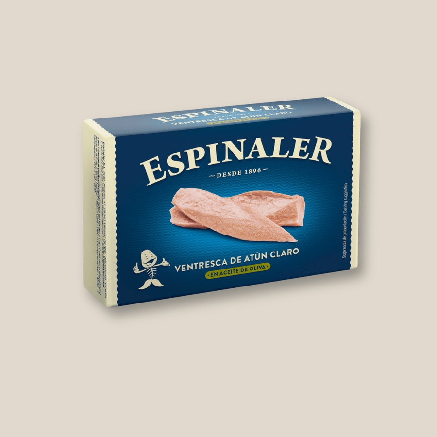 Espinaler Light Tuna Belly in Olive Oil 115g - The Spanish Table