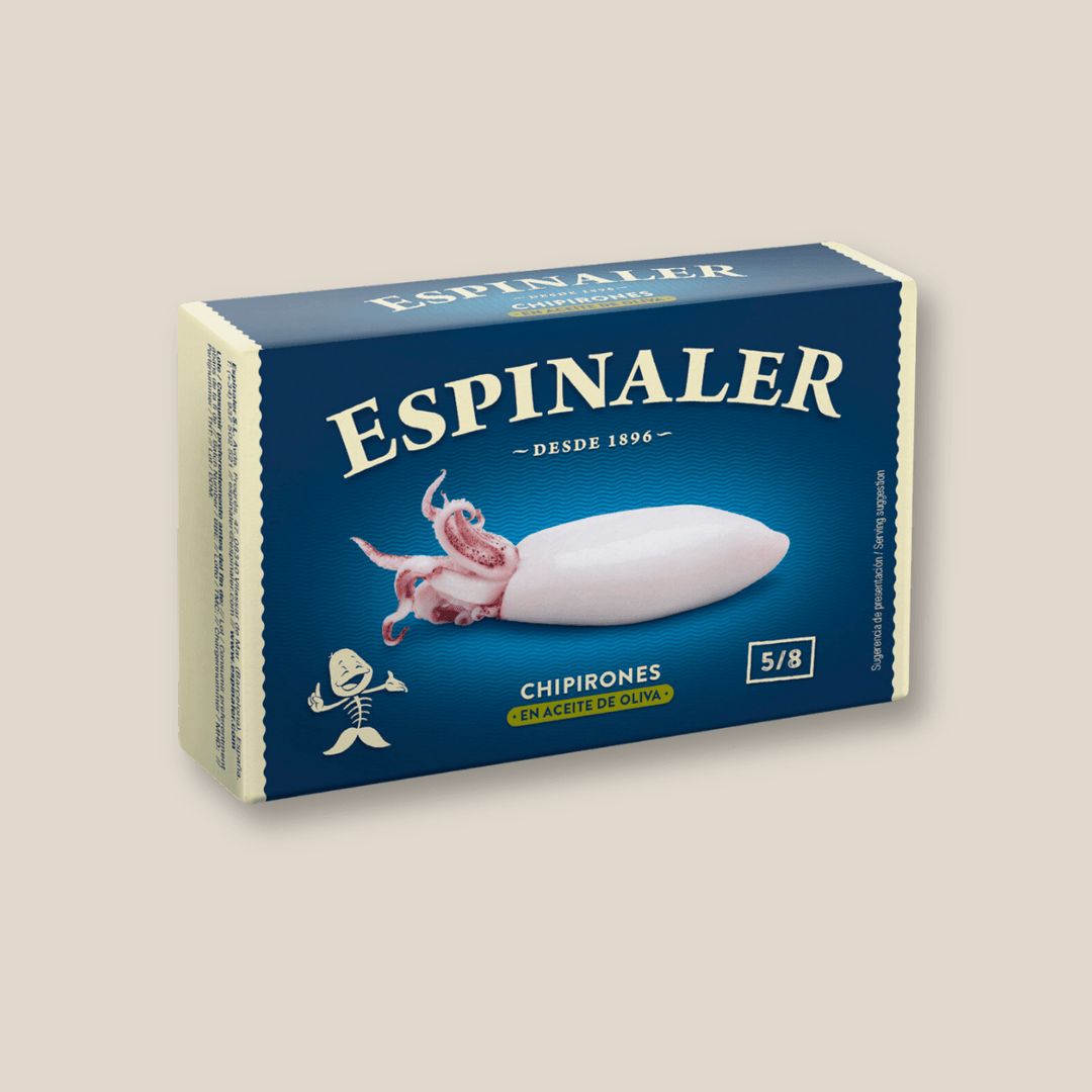 Espinaler Baby Squid 5/8 In Olive Oil - The Spanish Table