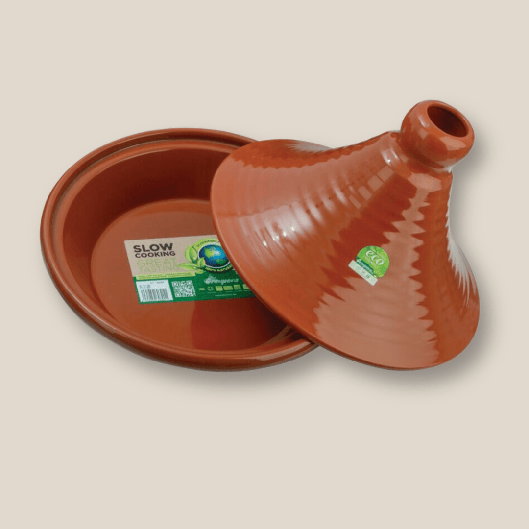 Clay Tagine, Large (28 cm) Natural - The Spanish Table