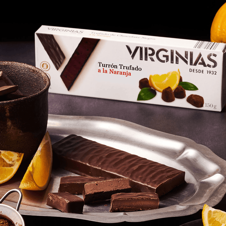 Virginias - Turron Organge Truffle Chocolates - The Spanish Table