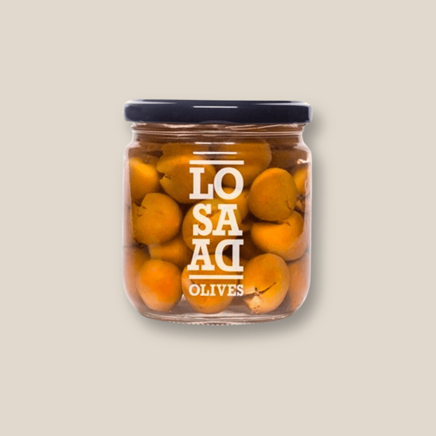Losada Pitted Alorena Olives, 12 0z Jar - The Spanish Table