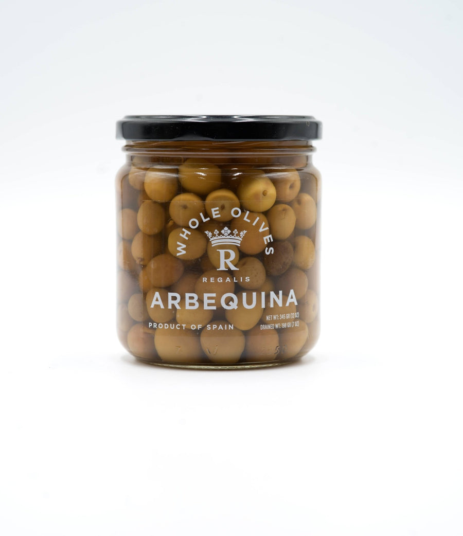Regalis Arbequina Olives, 345gr - The Spanish Table
