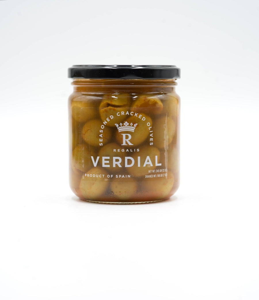 Regalis Cracked Verdial Olives, 345gr - The Spanish Table
