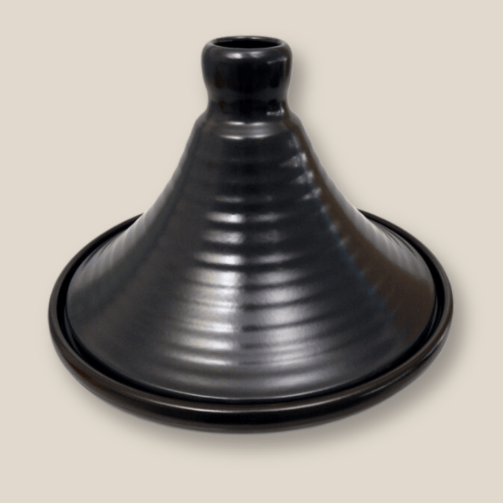 Clay Tagine, Large (28 cm) Black - The Spanish Table