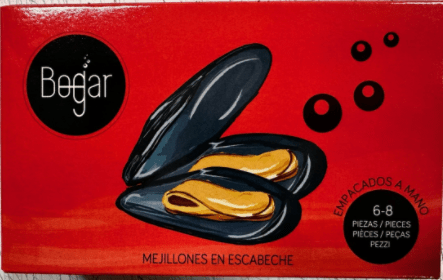 Bogar Mussels in Galician Sauce, 6 - 8 count - The Spanish Table