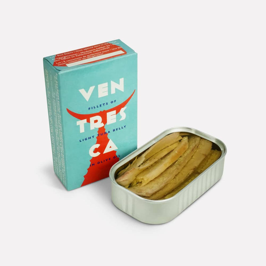 La Narval. Light Tuna Belly Ventresca Fillets in Olive Oil - The Spanish Table