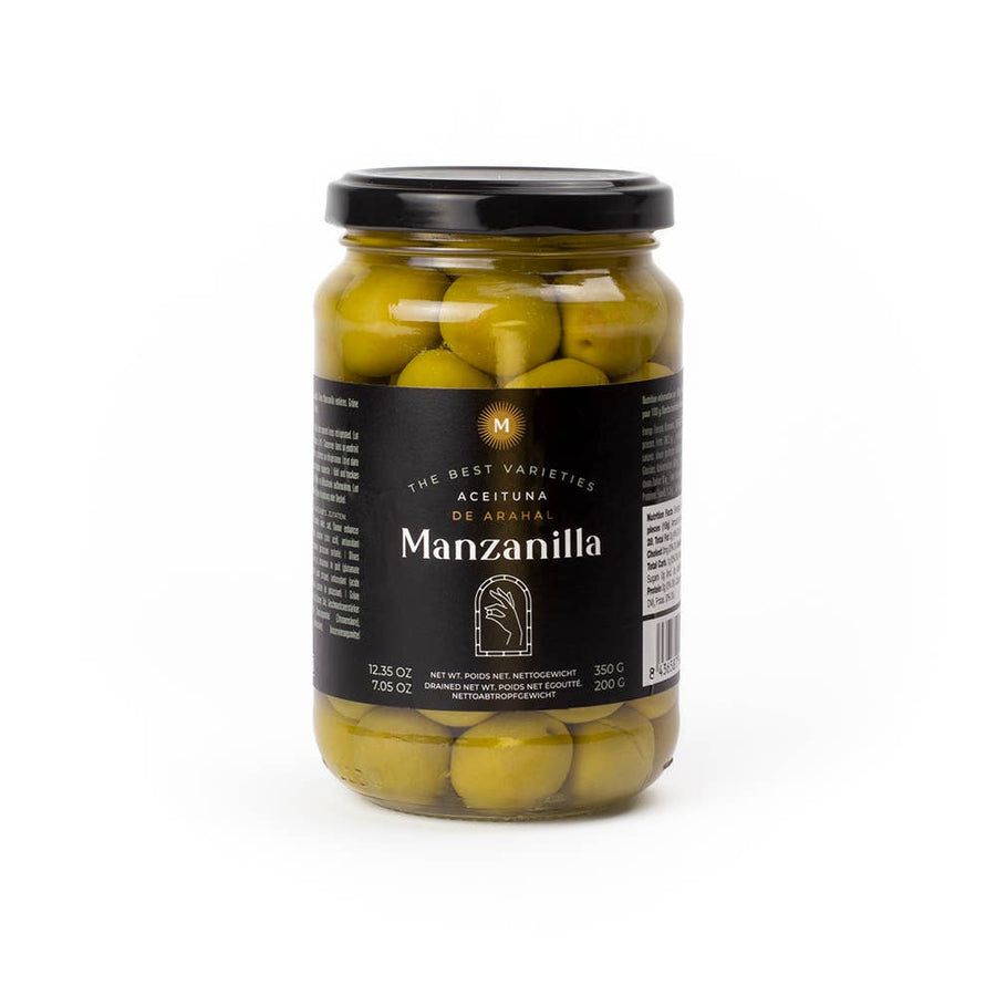 Triana Olivas. Whole Manzanilla Olives. - The Spanish Table