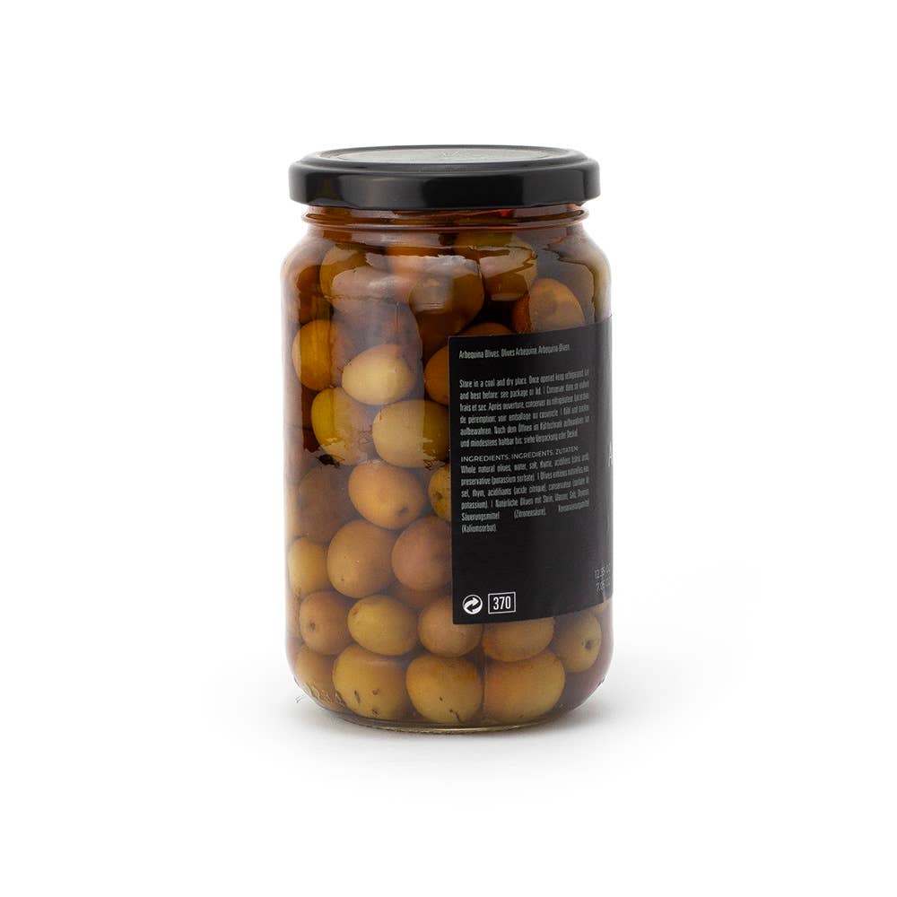 Triana Olivas. Arbequina Olives - The Spanish Table