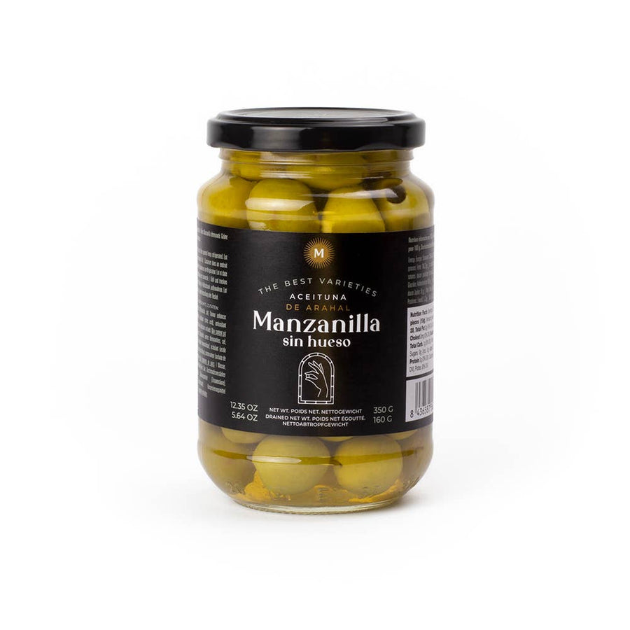 Triana Olivas. Pitted Manzanilla Olives. - The Spanish Table