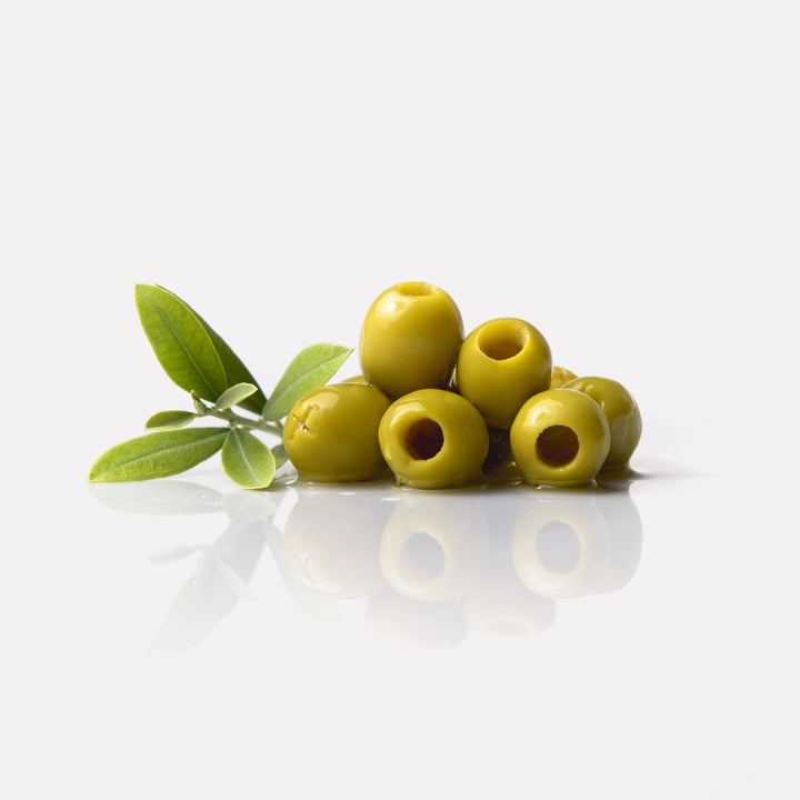 Triana Olivas. Pitted Manzanilla Olives. - The Spanish Table
