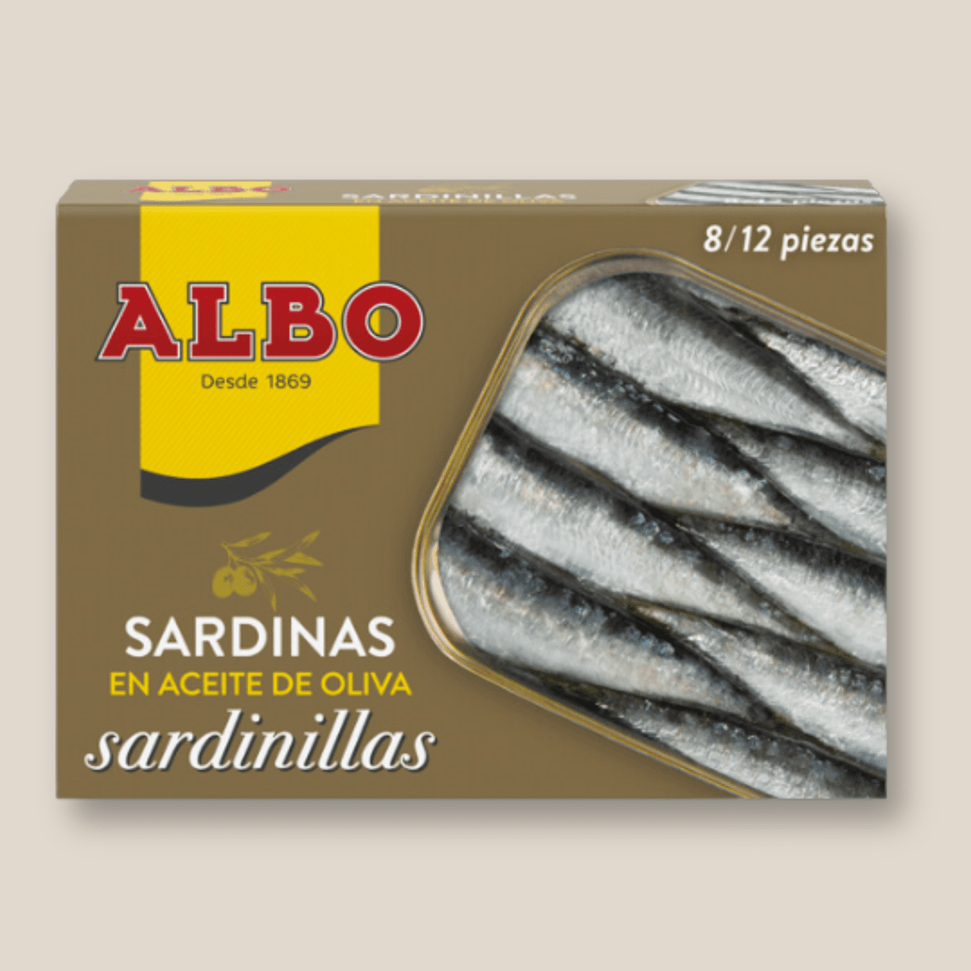 Albo Sardinillas En Aceite De Oliva (Small Sardines In Olive Oil) - The Spanish Table