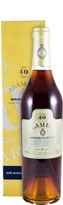 Alambre 40 Year Moscatel de Setubal Jose Maria da Fonseca 500ml - The Spanish Table