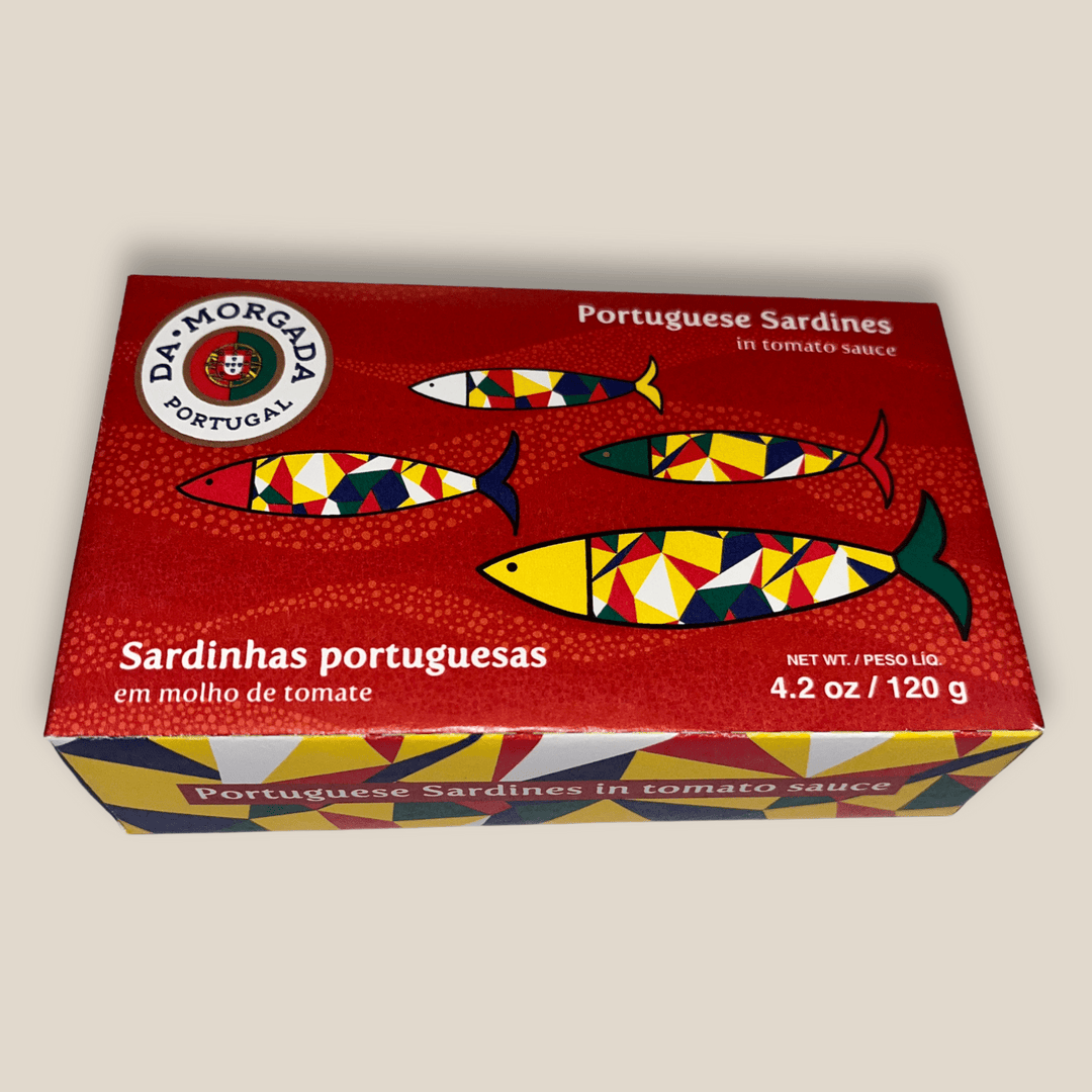 Da Morgada Sardines In Tomato Sauce, 125Gr / 4.4 Oz Tin - The Spanish Table