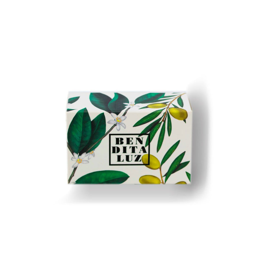 Orange Blossom and Olive Leaf Olive Oil Soap by Bendita Luz (100g) - The Spanish Table