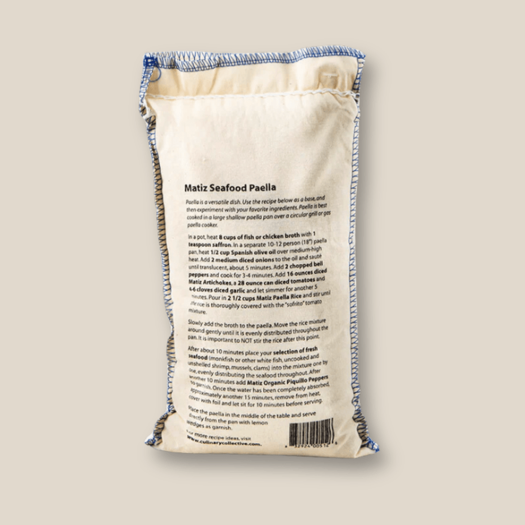 Matiz Bomba Rice, 1 Kilo (2.2 Lbs) - The Spanish Table