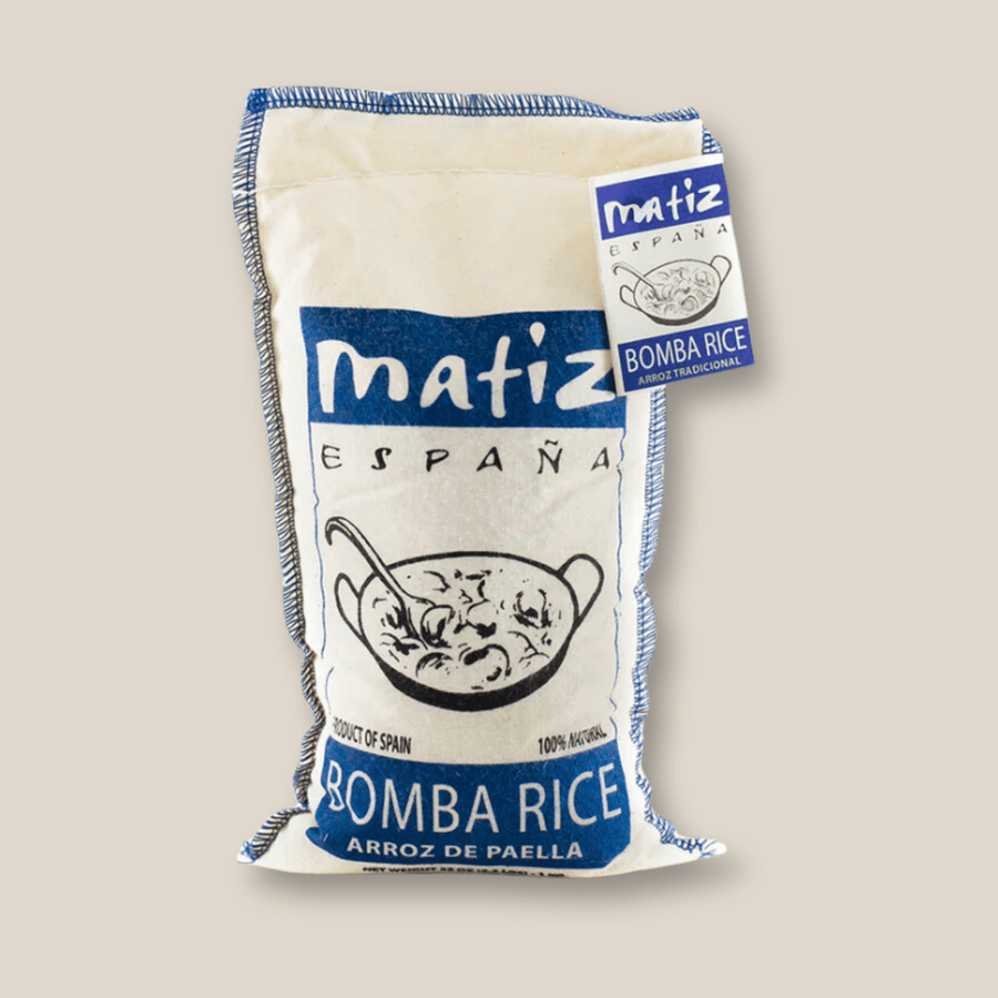 Matiz Bomba Rice, 1 Kilo (2.2 Lbs) - The Spanish Table