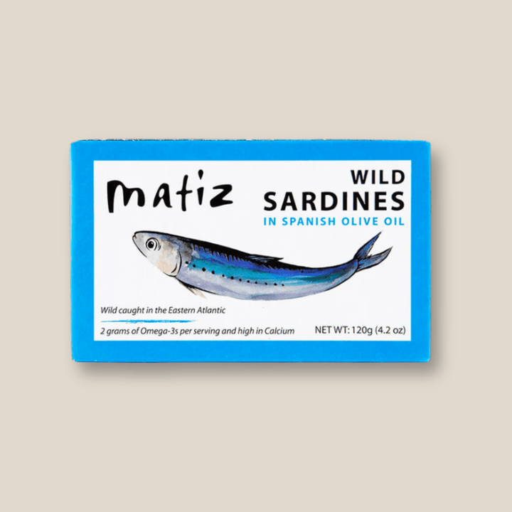 Matiz Sardines In Olive Oil 120g (4.2 oz) - The Spanish Table