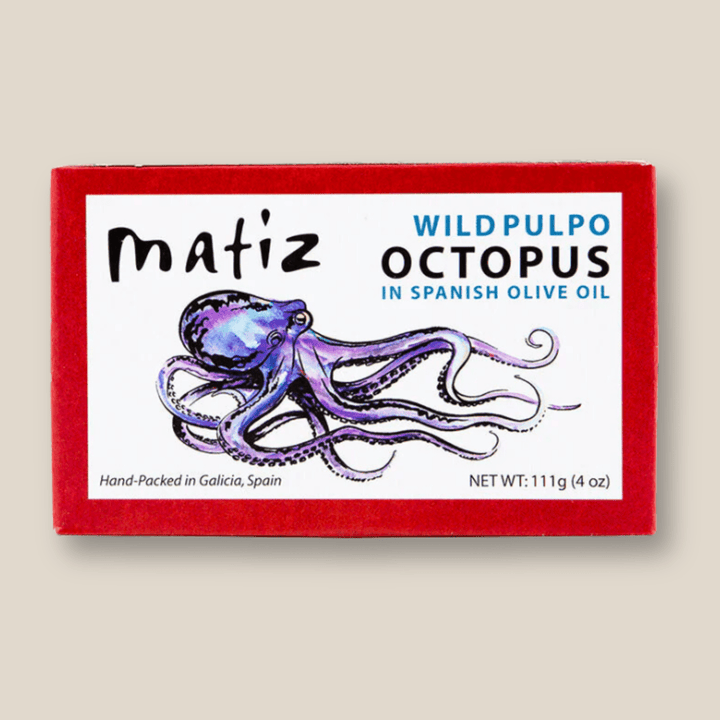Matiz Pulpo - Octopus In Olive Oil - The Spanish Table