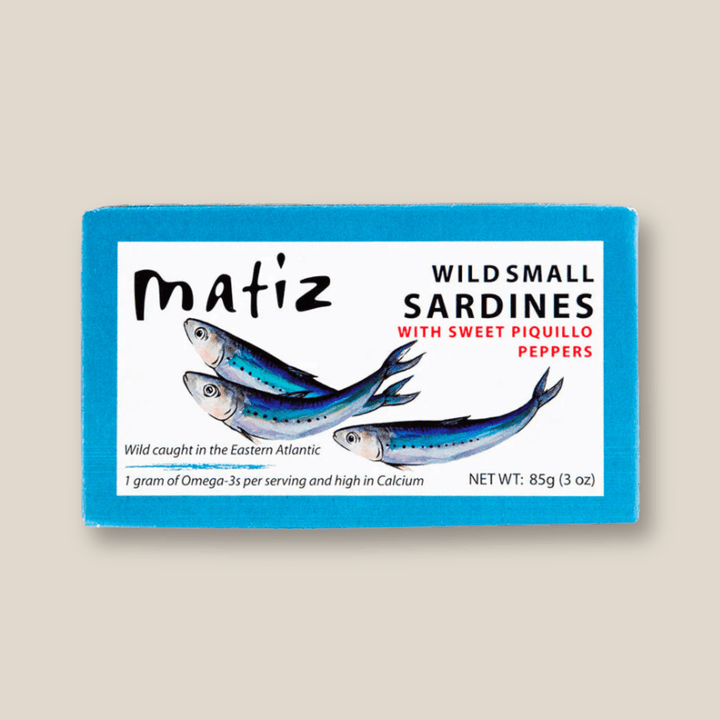 Matiz Small Sardines (Sardinillas) With Sweet Piquillo Peppers - The Spanish Table