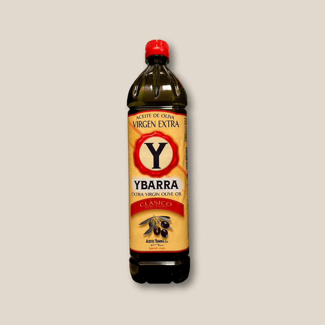 Ybarra Extra Virgin Olive Oil 1 Liter Plastic Bottle - The Spanish Table